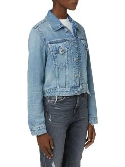 Hudson Jeans Cropped Denim Trucker Jacket 9 Hudson Jeans Cropped Denim Trucker Jacket -Hudson Jeans best sale unnamed file 10