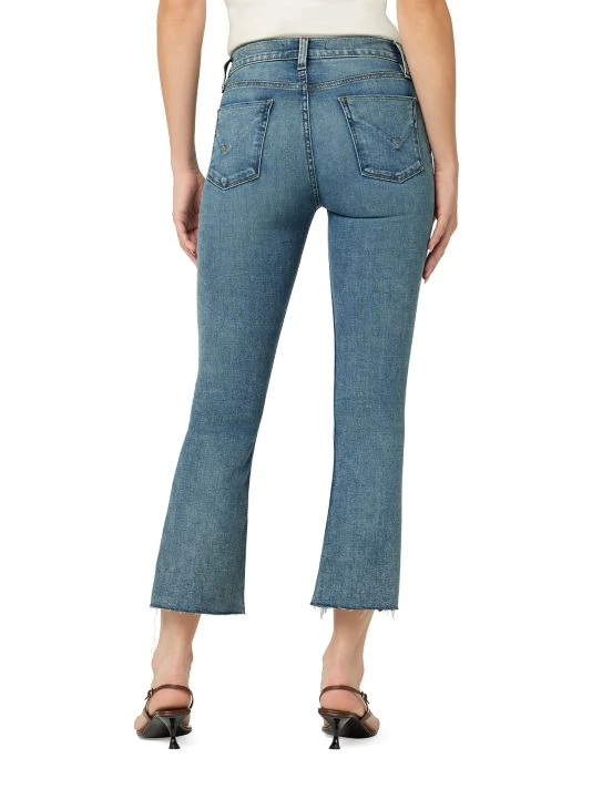 Hudson Jeans Barbara High-Rise Stretch Boot-Cut Crop Jeans 7 Hudson Jeans Barbara High-Rise Stretch Boot-Cut Crop Jeans - Image 5