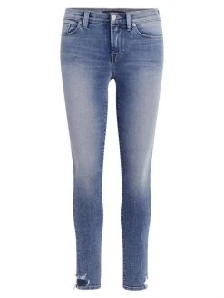 Hudson Jeans Nico Mid-Rise Stretch Super Skinny Ankle Jeans