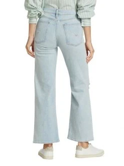 Hudson Jeans Rosie High-Rise Distressed Wide-Leg Ankle Jeans -Hudson Jeans best sale unnamed file 1045