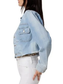 Hudson Jeans Gia Cropped Denim Trucker Jacket -Hudson Jeans best sale unnamed file 1064