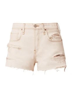Hudson Jeans Lori High-Rise Distressed Denim Shorts