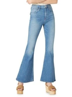 Hudson Jeans Holly High-Rise Flare Flap