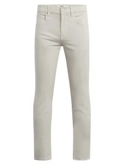 Hudson Jeans Blake Stretch Slim-Straight Twill Pants For Men Light Beige -Hudson Jeans best sale unnamed file 1130
