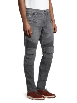 Hudson Jeans Blinder Biker V2 Distressed Ribbed Stretch Skinny Jeans For Men -Hudson Jeans best sale unnamed file 1140