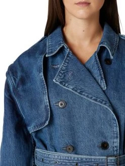 Hudson Jeans Cropped Denim Trench Coat -Hudson Jeans best sale unnamed file 1155