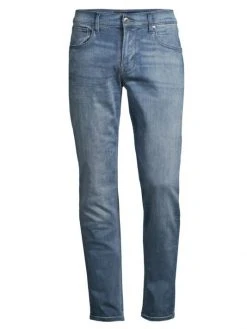 Hudson Jeans Blake Faded Stretch Slim-Straight Jeans For Men