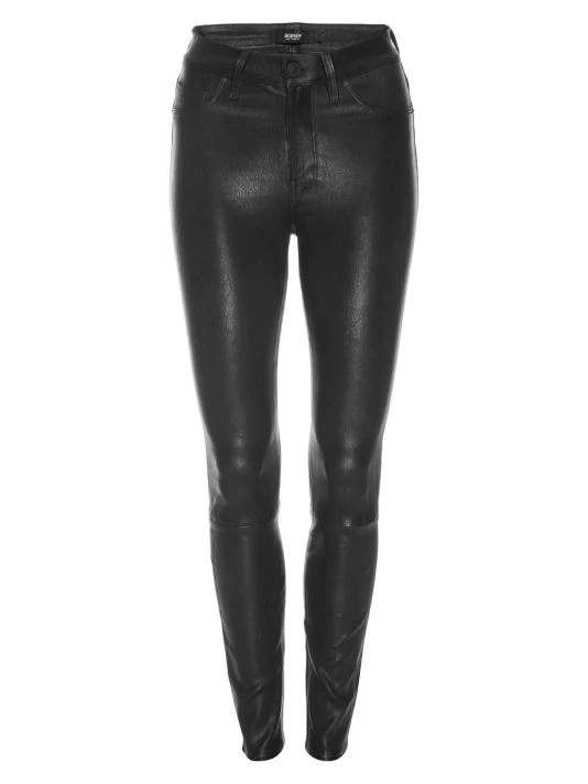 Hudson Jeans Barbara High-Rise Super Skinny Leather Pants 3 Hudson Jeans Barbara High-Rise Super Skinny Leather Pants