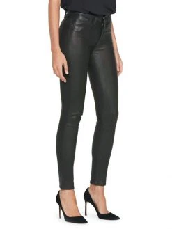 Hudson Jeans Nico Mid-Rise Super Skinny Leather Pants -Hudson Jeans best sale unnamed file 1178