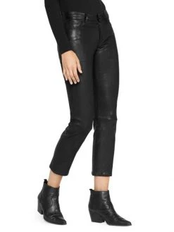 Hudson Jeans Nico Mid-Rise Cigarette Leather Pants -Hudson Jeans best sale unnamed file 1182