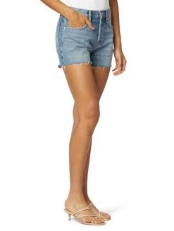 Hudson Jeans Lori High-Rise Raw Hem Denim Shorts -Hudson Jeans best sale unnamed file 1209