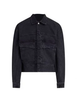 Hudson Jeans Hudson X Brandon Williams Conley Denim Trucker Jacket For Men