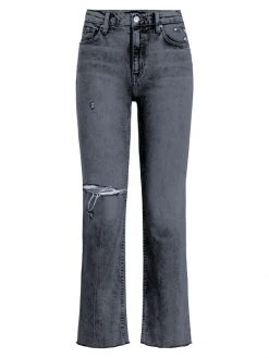 Hudson Jeans Remi High-Rise Distressed Jeans