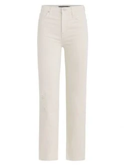 Hudson Jeans Remi High-Rise Straight-Leg Ankle Jeans