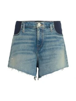 Hudson Jeans Gemma Mid-Rise Maternity Shorts