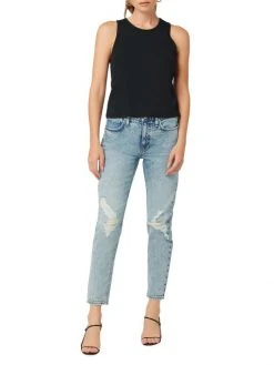 Hudson Jeans Jade High-Rise Distressed Straight-Leg Jeans -Hudson Jeans best sale unnamed file 142