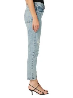 Hudson Jeans Jade High-Rise Distressed Straight-Leg Jeans -Hudson Jeans best sale unnamed file 144