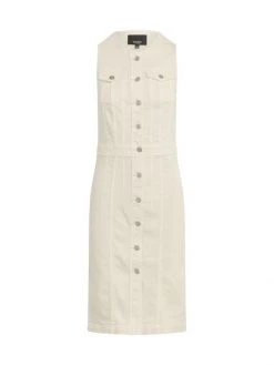 Hudson Jeans Cut In Denim Midi-Dress