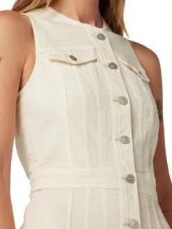 Hudson Jeans Cut In Denim Midi-Dress -Hudson Jeans best sale unnamed file 178