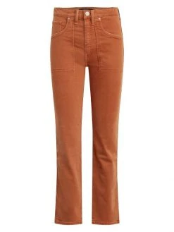 Hudson Jeans Remi High-Rise Stretch Straight-Leg Jeans
