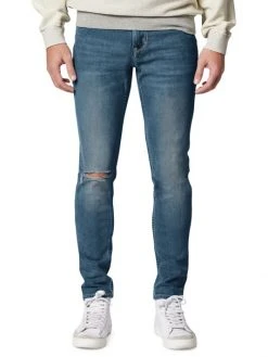 Hudson Jeans Zack Moto Skinny Jeans For Men