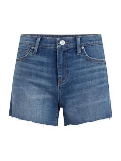 Hudson Jeans Gemma Mid-Rise Denim Shorts