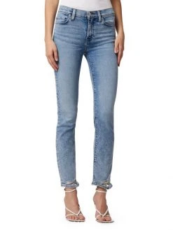 Hudson Jeans Nico Mid-Rise Distressed Stretch Slim Ankle Jeans -Hudson Jeans best sale unnamed file 264