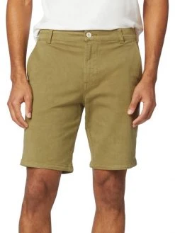 Hudson Jeans Relaxed Chino Shorts For Men Dark Grey