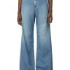 Hudson Jeans Wide-Leg Denim Trousers