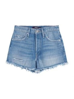 Hudson Jeans Lori High-Rise Cut-Off Denim Shorts