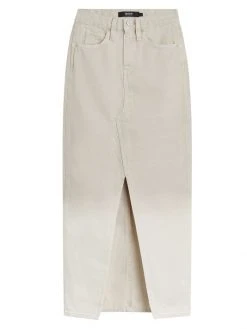 Hudson Jeans Reconstructed Denim Pencil Skirt