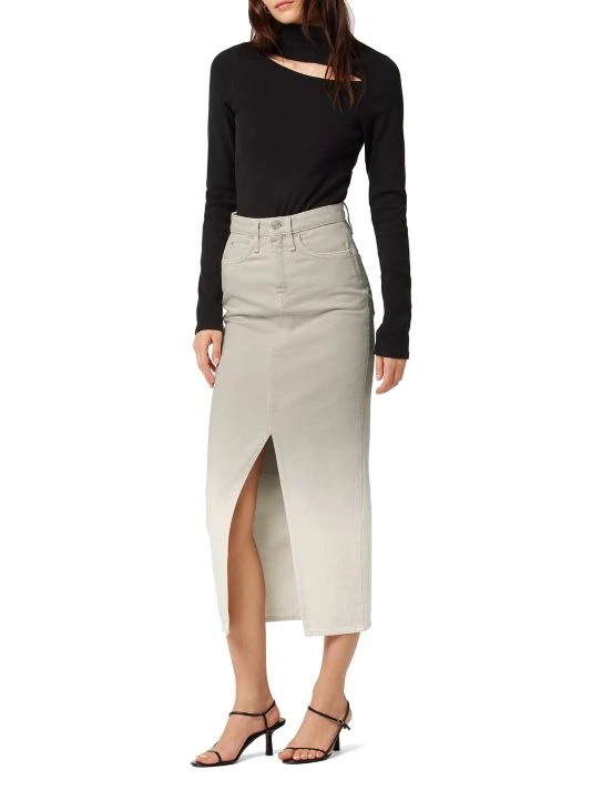 Hudson Jeans Reconstructed Denim Pencil Skirt 4 Hudson Jeans Reconstructed Denim Pencil Skirt - Image 2