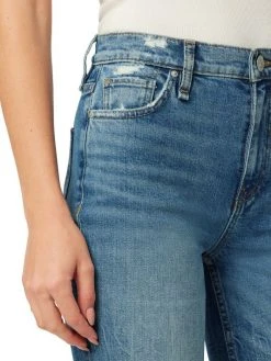 Hudson Jeans Remi High-Rise Distressed Cropped Straight-Leg Jeans -Hudson Jeans best sale unnamed file 423