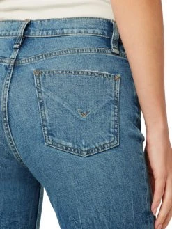 Hudson Jeans Remi High-Rise Distressed Cropped Straight-Leg Jeans -Hudson Jeans best sale unnamed file 424