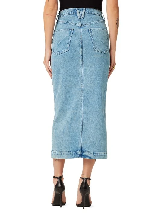 Hudson Jeans Asymmetric Stretch Denim Pencil Skirt 7 Hudson Jeans Asymmetric Stretch Denim Pencil Skirt - Image 5