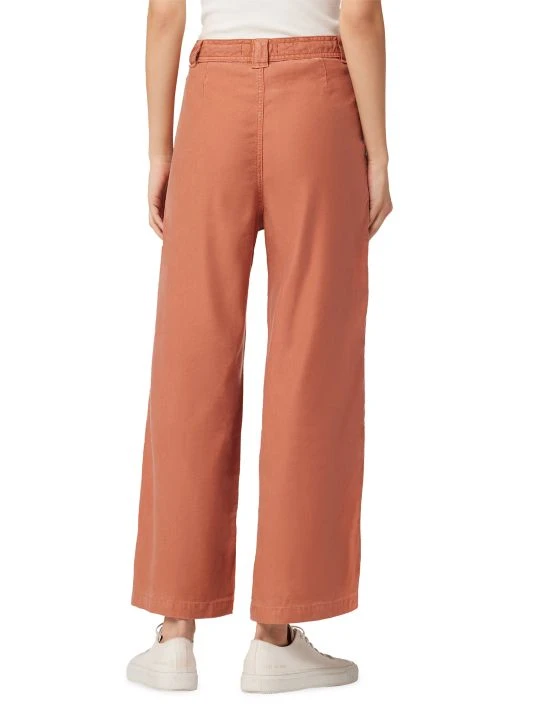 Hudson Jeans Drawstring Wide-Leg Cropped Trousers 7 Hudson Jeans Drawstring Wide-Leg Cropped Trousers - Image 5