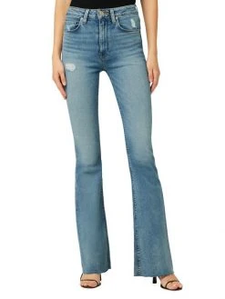Hudson Jeans Holly High-Rise Distressed Stretch Flare Jeans -Hudson Jeans best sale unnamed file 528