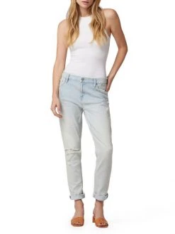Hudson Jeans Lana Mid-Rise Distressed Slim Boyfriend Jeans -Hudson Jeans best sale unnamed file 562
