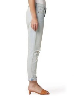Hudson Jeans Lana Mid-Rise Distressed Slim Boyfriend Jeans -Hudson Jeans best sale unnamed file 564