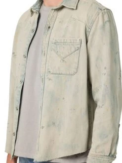 Hudson Jeans Paint Splatter Denim Shirt For Men -Hudson Jeans best sale unnamed file 574