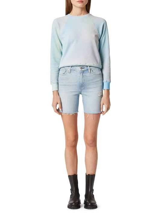 Hudson Jeans Hana Mini Denim Biker Shorts 4 Hudson Jeans Hana Mini Denim Biker Shorts - Image 2