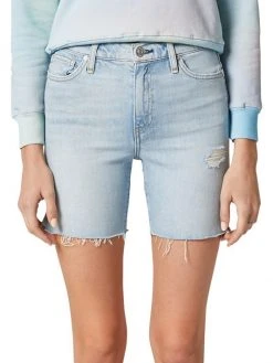 Hudson Jeans Hana Mini Denim Biker Shorts 9 Hudson Jeans Hana Mini Denim Biker Shorts -Hudson Jeans best sale unnamed file 613