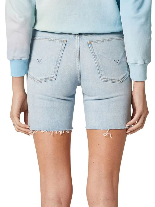 Hudson Jeans Hana Mini Denim Biker Shorts 7 Hudson Jeans Hana Mini Denim Biker Shorts - Image 5