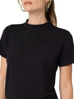 Hudson Jeans Twist-Back Rib-Knit Tee -Hudson Jeans best sale unnamed file 654