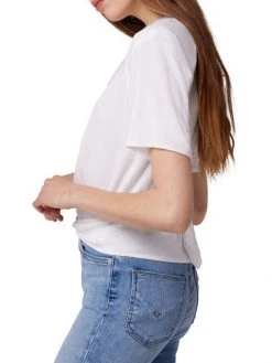 Hudson Jeans Shoulder Pads & Wrap Hem T-Shirt -Hudson Jeans best sale unnamed file 672