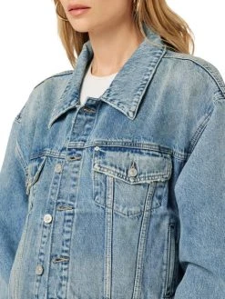 Hudson Jeans Brea Denim Swing Trucker Jacket -Hudson Jeans best sale unnamed file 746
