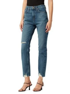 Hudson Jeans Holly High-Rise Distressed Straight Crop Jeans -Hudson Jeans best sale unnamed file 779