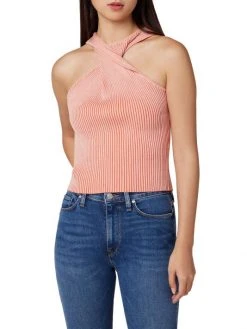 Hudson Jeans Fully Fashion Twisted Halter Tank -Hudson Jeans best sale unnamed file 808