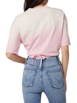 Hudson Jeans Ombr&eacute; Wraparound Cotton Tee -Hudson Jeans best sale unnamed file 820