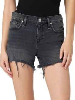 Hudson Jeans Gemma Distressed Stretch Denim Shorts -Hudson Jeans best sale unnamed file 843